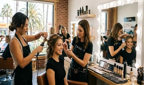 Hair Styling and Makeup Services in Orange County