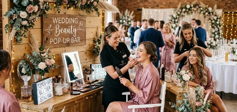 Wedding Beauty Pop-up Bar