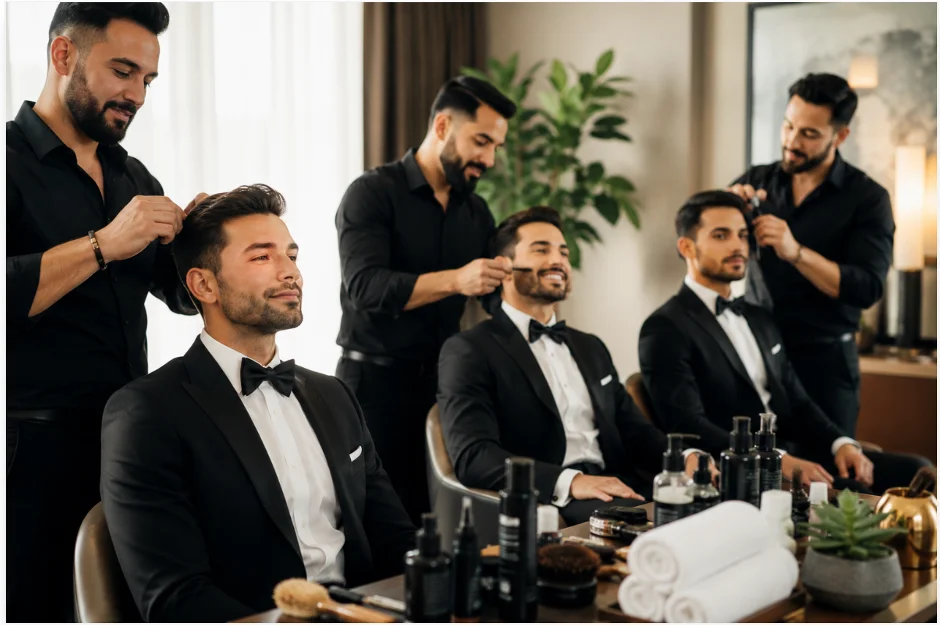 Wedding Dapper Bar for Grooms
